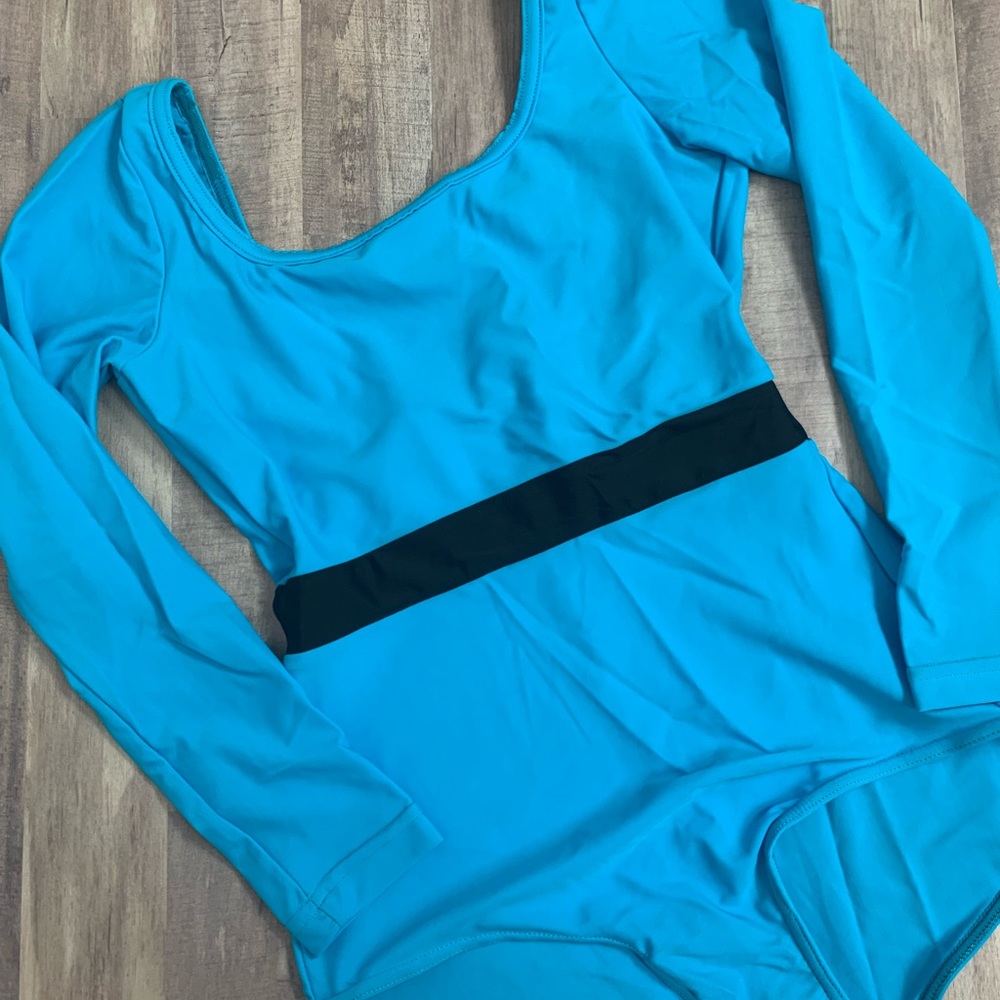 🩵SOLD🩵 Balletto Body Blue Long Sleeve Leotard